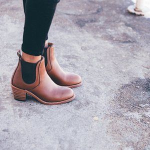 Red Wing Harriet Leather Chelsea Boot No. 3390 Cognac